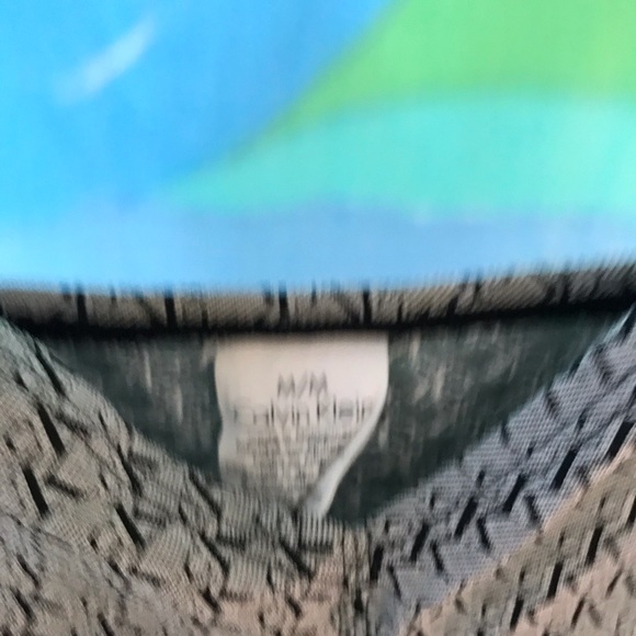 Calvin Klein grey logo print camisole tank top M - Picture 3 of 6